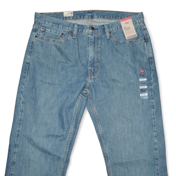 Levis 559 Men's Size 36x36 Jeans Relaxed Fit Straight Leg Medium Wash Denim NWT - Picture 8 of 13